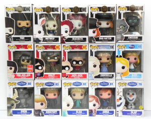 Lot 144 - Large lot of boxed Disney character Funko Pop Vinyl figures inc Frozen