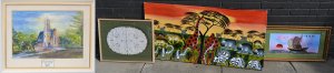 Lot 048 - Grp Framed & Unframed inc Jenny Lester - Smith (Active c2000 2020s