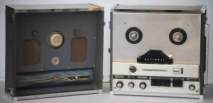 Lot 086 - Vintage National RS- 773 portable Stereophonic reel to reel tape recor