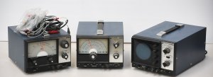 Lot 094 - 3 x vintage Trio scientific wave generators inc Audio AG- 202A, RF Sig