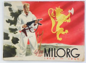 Lot 181 - Vintage SC Norwegian World War II Photographic Book 'Glott av Milorg 1