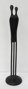 Lot 193 - Vintage Louise Hederstrom Modernist Bronze Figural Sculpture - unsigne