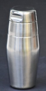 Lot 205 - Italian Alessi Alfra Stainless Steel Cocktail Shaker