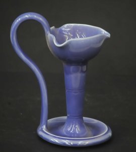 c1910 Christopher Dresser Arts & Craft Candlestick for Wardle Pottery Englan
