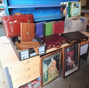 Lot 013 - Group Lot of Mixed Items incl Box of Assorted 78rpm & LP Vinyl Rec