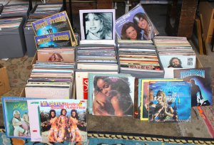 Lot 020 - 7 x Boxes of Assorted Vintage Vinyl LP Records incl Herbie Mann, Hot C