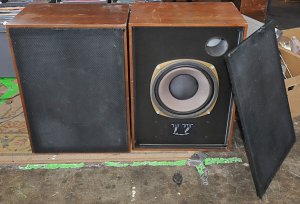 Lot 066 - Pair of Vintage Tannoy HPD 295A Speakers - Made in England