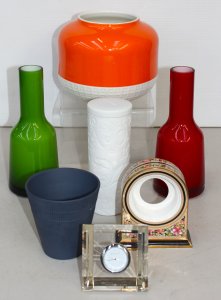 Lot 083 - Group lot Quality Ceramics & Glass inc Royal Doulton Orange &