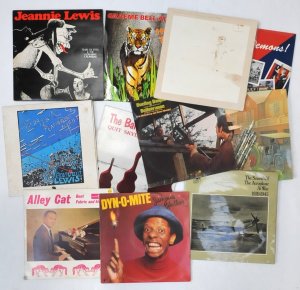 Lot 108 - Group lot Mixed vintage Vinyl Lp Records - Jeannie Lewis 'Freefall thr