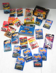 Lot 020 - Group of unopened c1980s toys, mainly die-cast cars inc Corgi, Matchbo