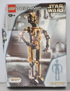 Lot 106 - Vintage unopened LEGO Technic Star Wars C-3PO set 8007 c2001 - note so