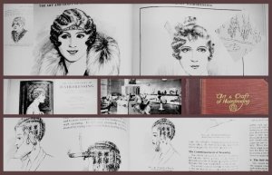 Lot 148 - c1930 1st edit hc leather bound book The Art and Craft of Hairdressing