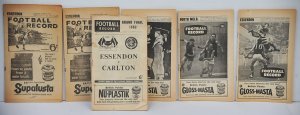 Lot 154 - 6 x 1960s Football Record Official Organ of The VFL incl 1962 Essendon