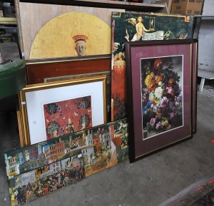 Lot of Mostly Religious & Other Prints & Pics