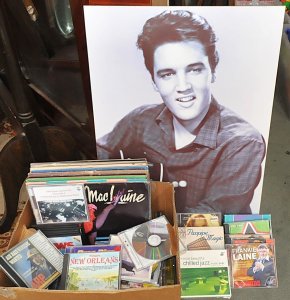 Lot 017 - Box Lot of Assorted Vinyl LPs, CDs & DVDs incl Box Sets, Jazz, Com