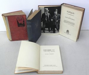 Lot 077 - 4 x Vintage war related books inc War Eagles The Story of the Eagle Sq