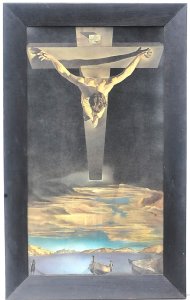 Lot 110 - Framed Print of Christ of Saint John of the Cross by Salvador Dali - A
