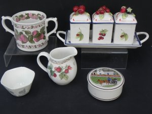 Lot 119 - Group of modern quality ceramics inc Villeroy & Boch Cottage Charm