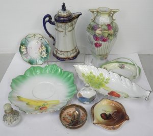 Lot 140 - Group of vintage and modern Japanese ceramics inc Noritake and others