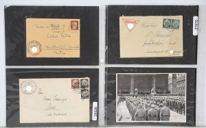 Lot 162 - Group of vintage Third Reich ephemera inc letters, envelopes, photogra
