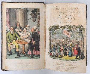 Lot 203 - Vintage c1820 Hcover volume - Doctor Syntax in Paris or a Tour in sear