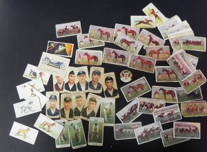 Lot 028 - Group Lot Vintage Cigarette Cards inc, Capstan & Wills Cricket and