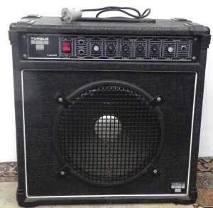 Lot 059 - Torque T50PM Model Combo Amplifier - working, 50W, Gain & other fu