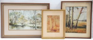 Lot 086 - 3 x Framed Australian Paintings - Wim Kortland (1923 - ) Oil Painting