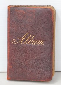 Lot 160 - c1900-10s Autograph Album with Coloured illustrations & verses - L